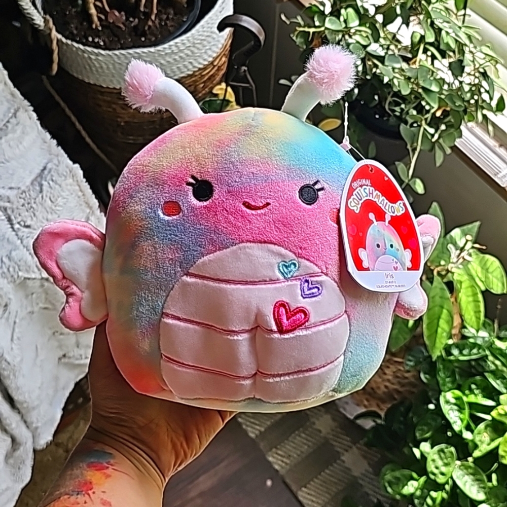 8" butterfly Iris squishmallow